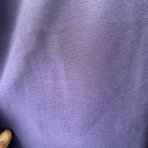 NWT - Torrid Short Sleeve, Dolman Blouse Purple Ombré - Picture 5 of 6